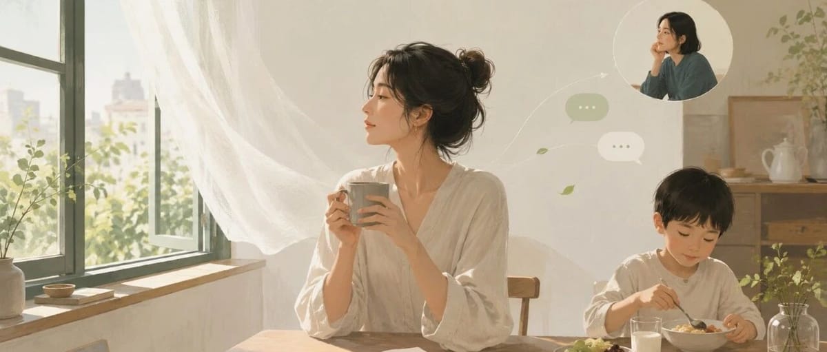 用力想帮，帮不上，保持距离却提供了支持