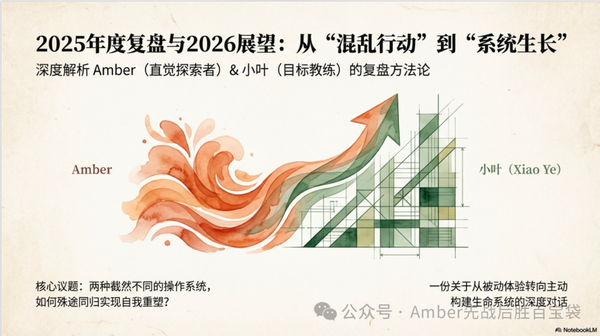 小叶&Amber | "渐入佳境"选手的2025年终复盘 | 别试图成为完美的别人啦！